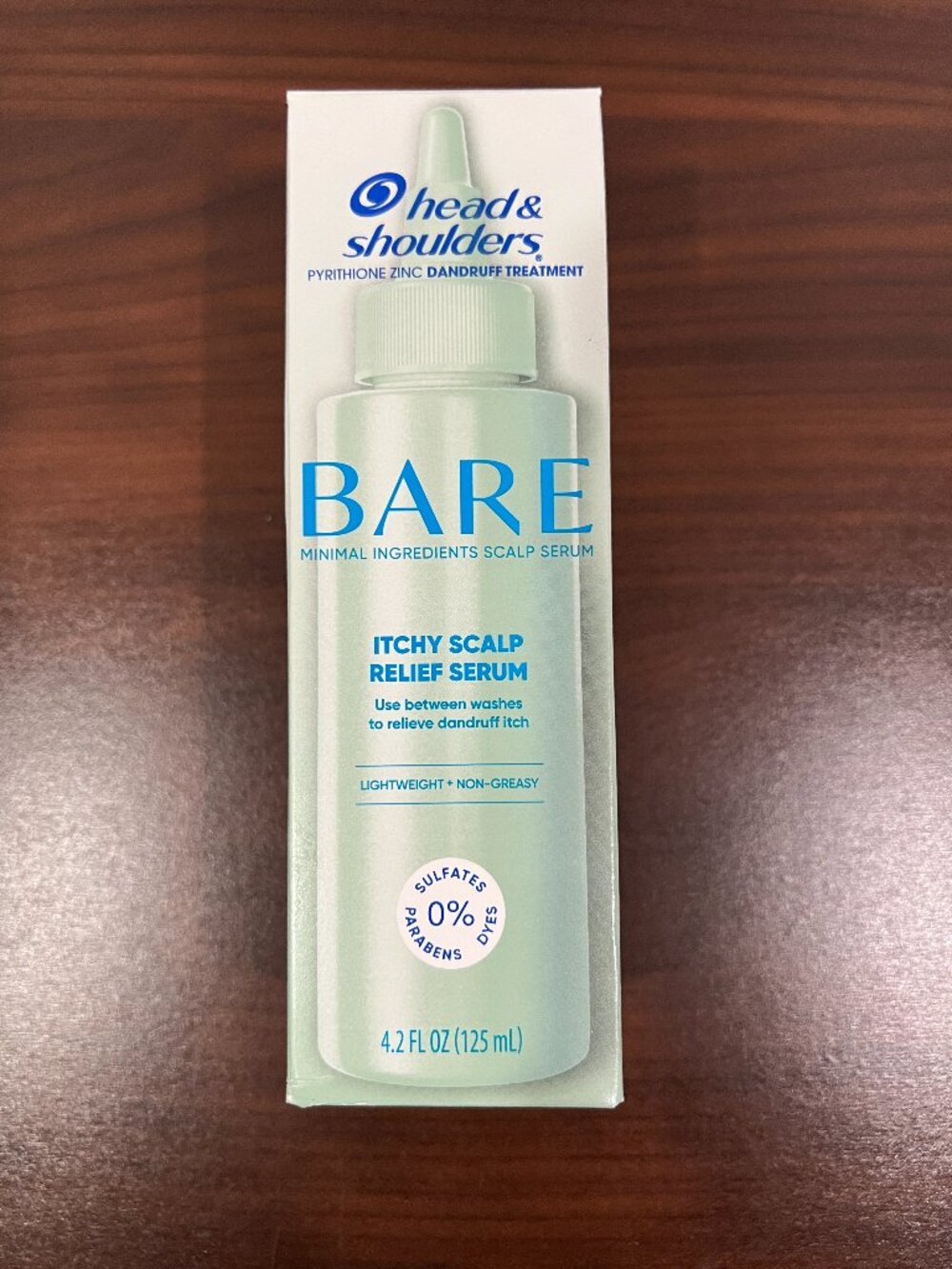 Head & Shoulders Bare Itchy Scalp Relief Shampoo 4.2oz NIB